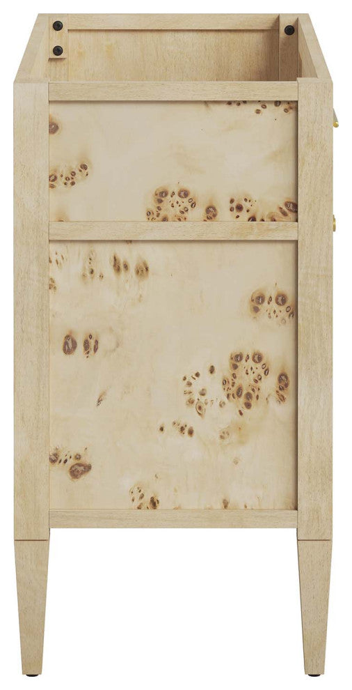 Elysian 36" Wood Bathroom Vanity - Black Burl