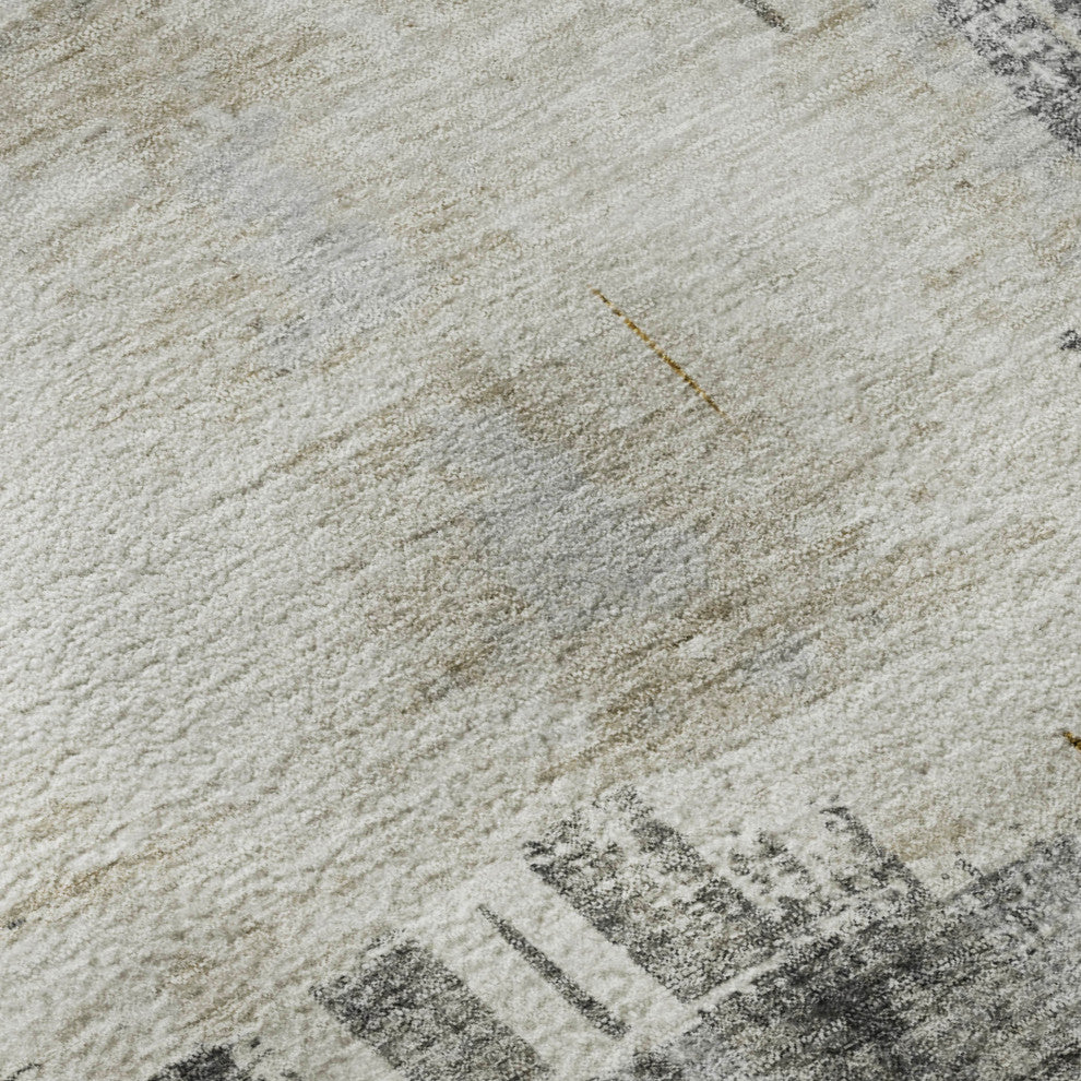 Premium Machine Washable Mayfield AMF624 Gray 9' x 12' Rug