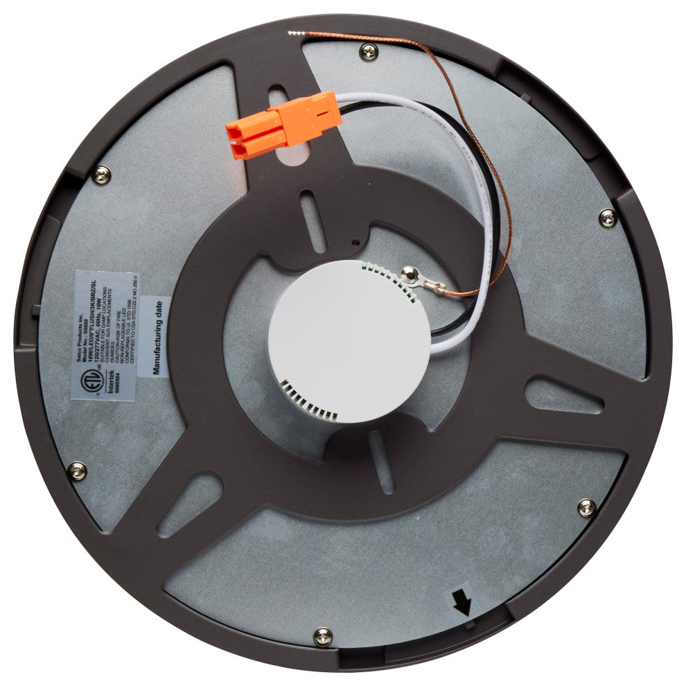 Blink - 16W- 9" Surface Mount LED - 3000K- Bronze Finish - 120-277V