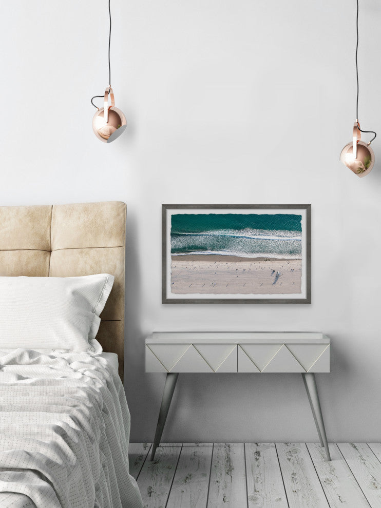 "We Love Summer" Framed Painting Print, 18x12