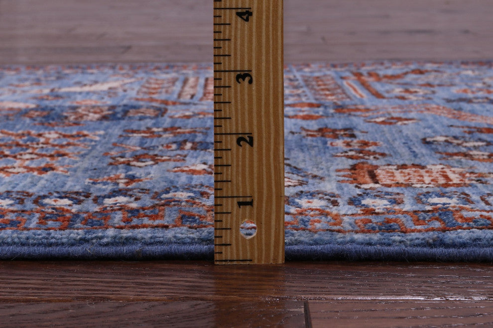 Runner Persian Fine Serapi Hand Knotted Rug 2' 8" X 12' 3" - Q12897
