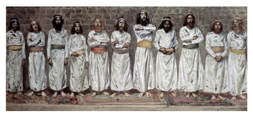 "Choristers" Digital Paper Print by James Tissot, 32"x15"