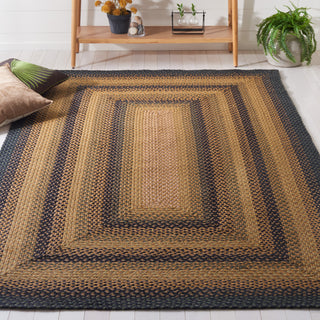 Safavieh Cape Cod Collection BRD651D Rug, Gold/Sage, 3' X 5'