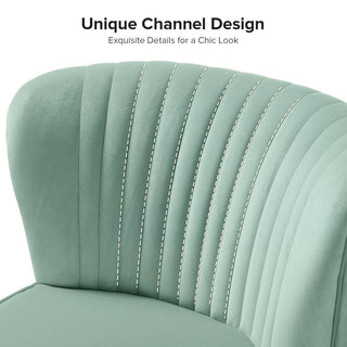 Upholstered Side Chair, Set of 2, Sage