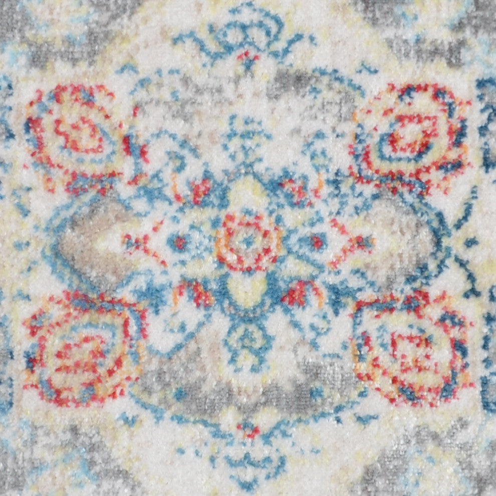 MACHINE MADE POLYESTER AREA RUGS  -Multicolor, Oriental ,Rugs for Living Room