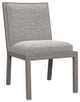 Bernhardt Trianon Ladderback Side Chair, Gris Finish