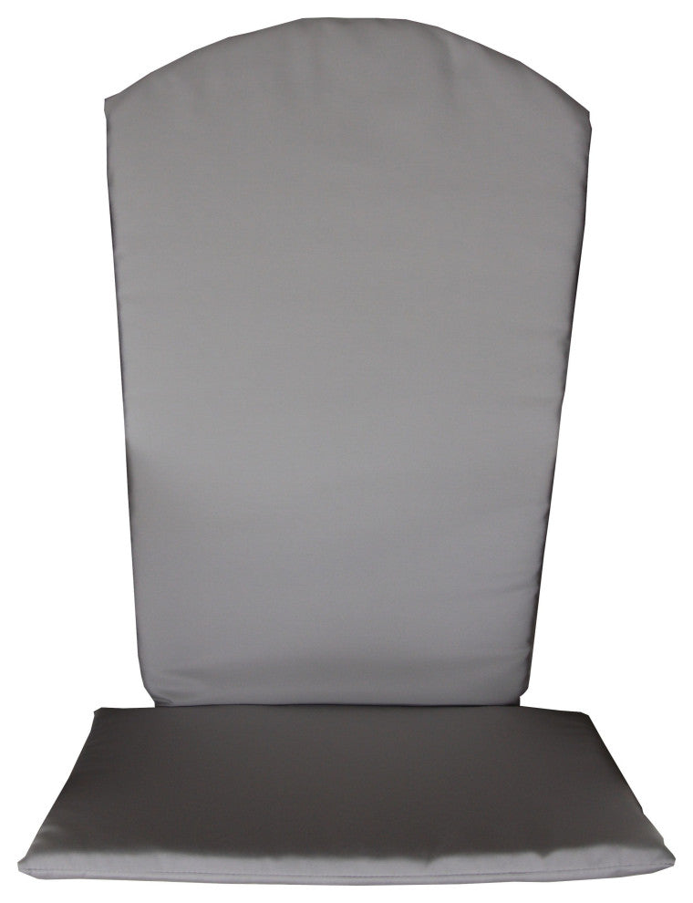 Full Adirondack Chair Cushion, Gray