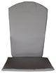 Full Adirondack Chair Cushion, Gray