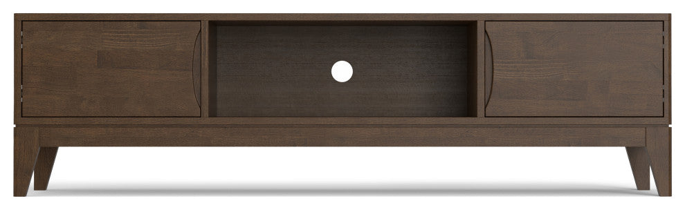 Harper SOLID HARDWOOD 72 inch Low TV Media Stand For TVs up to 80 inches