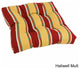 19" Squared Spun Polyester Tufted Dining Chair Cushion, Haliwell Multi