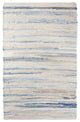 Dash & Albert Denim Rag Handwoven Cotton Rug, Blue, Runner-2'6" x 8'