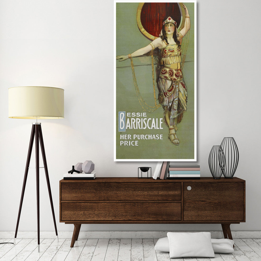 "Vintage Film Posters: Her Purchase Price" Paper Print, 38"x74"