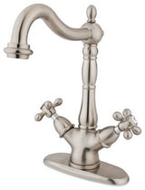 Kingston Brass Vessel Sink Faucet, Brushed Nickel