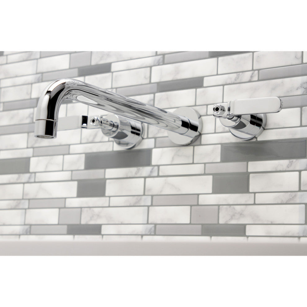 KS8051KL Wall Mount Tub Faucet, Polished Chrome
