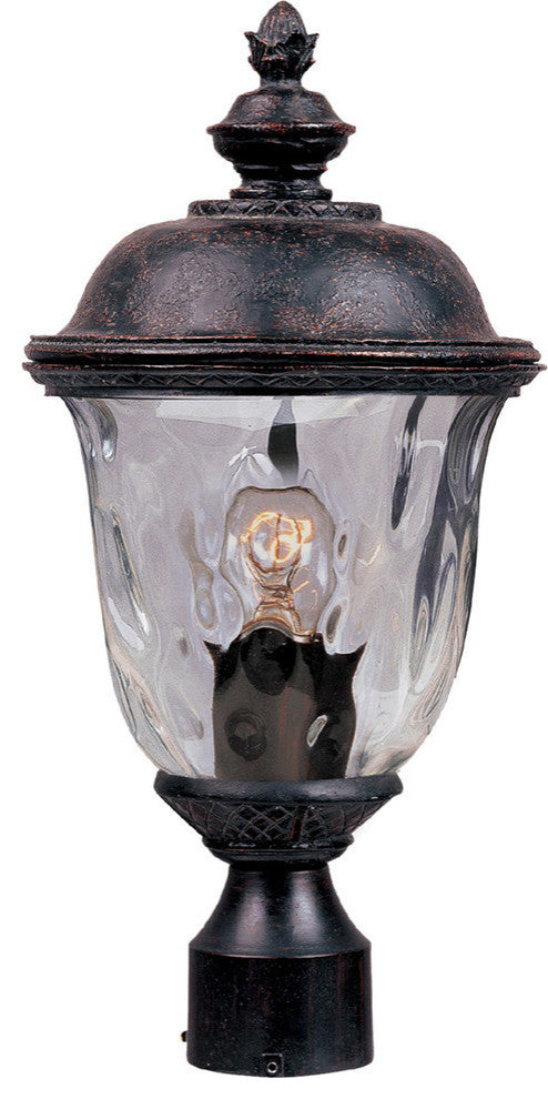 Maxim Carriage House DC 1-LT Outdoor Post Lantern Bronze - 3426WGOB