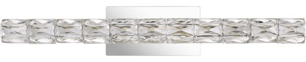 Luster LED Bath Vanity, Polished Chrome