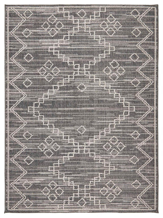 Resort Diamonds Area Rug, Gray, 8'10"x11'10"