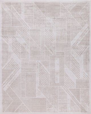 Low-Pile Auden Beige/Ivory Rug, Beige, 10'x14'