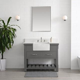 Wesley 42" Bathroom Vanity, Gray