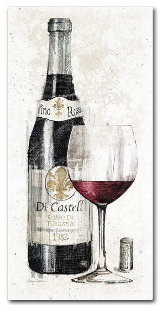 'Pencil Wine I' Canvas Art by Avery Tillmon