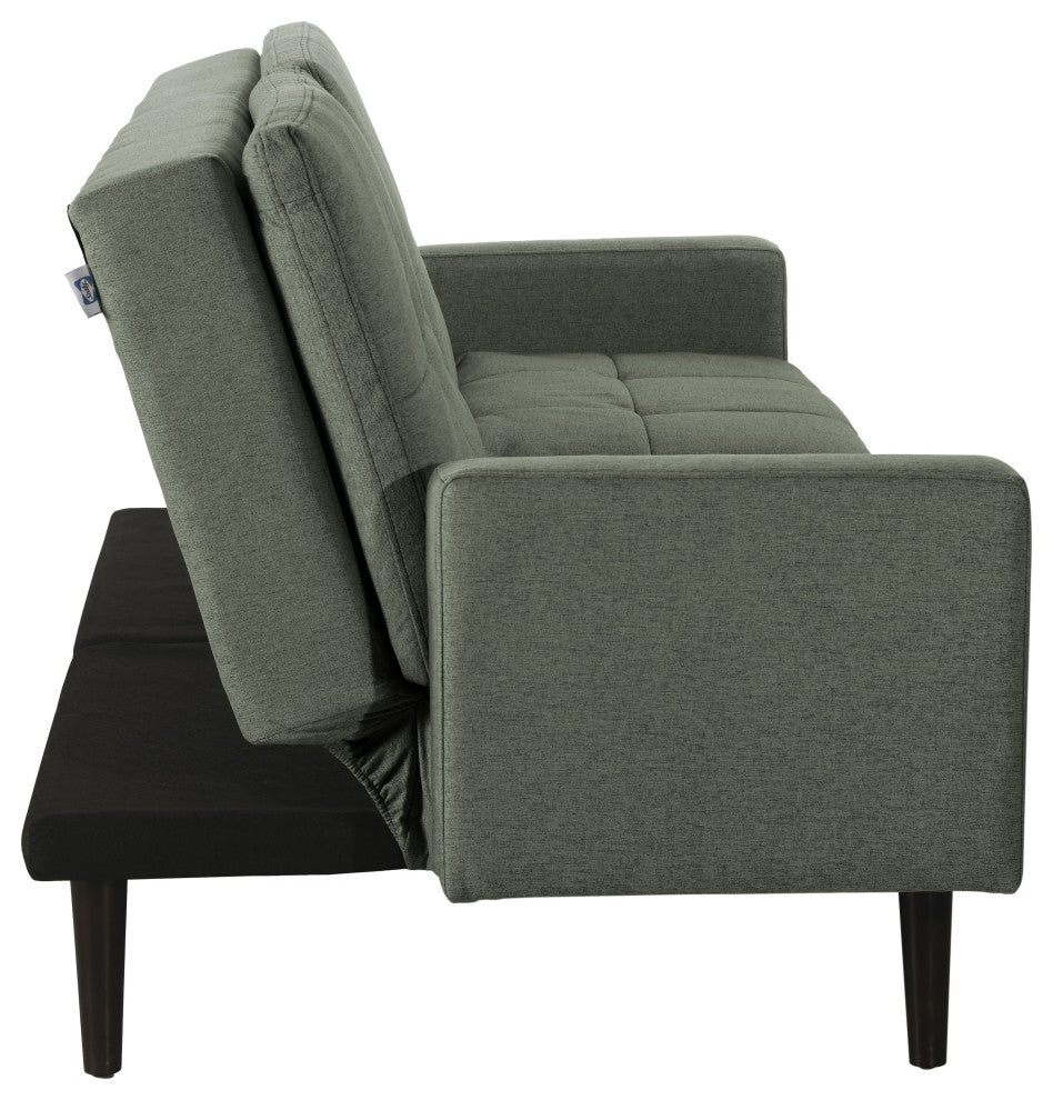 Sealy Kennedy Pillowtop Sofa Convertible, Green