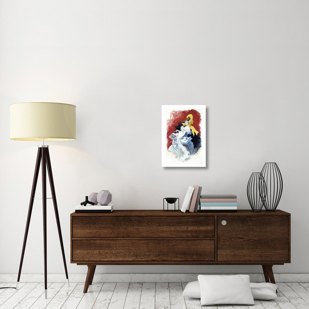 "La Dentelliï¿½re" Digital Paper Print by Jules Cheret, 17"x24"
