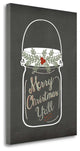 "Merry Christmas Yall" By Jo Moulton, Giclee Print on Gallery Wrap Canvas