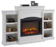 Ameriwood Home Lamont Mantel Fireplace in White