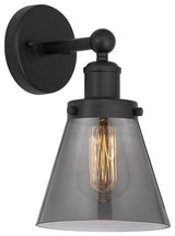 Innovations Cone 1-Light 6.5" Sconce Matte Black