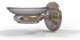 Monte Carlo Wall Mounted Soap Dish, Antique Pewter