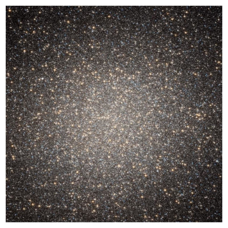 "Starry Splendor in Core of Omega Centauri" Digital Paper Print by NASA, 26"x26"