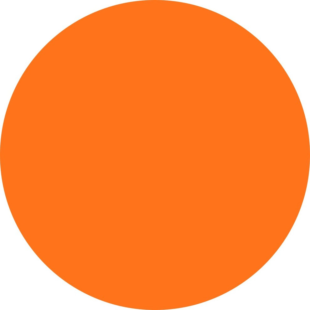 Volleyball Life Wall Decal is Simple Play Wall Decal, 22", Tangerine