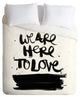 Deny Designs Kal Barteski We Are Here Duvet Cover - Lightweight