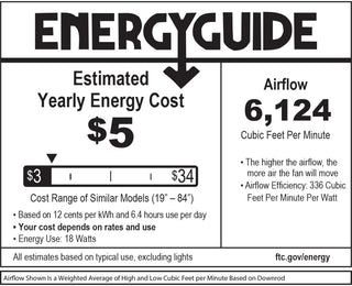Hinkley Artiste 72" Integrated LED Ceiling Fan, Metallic Matte Bronze