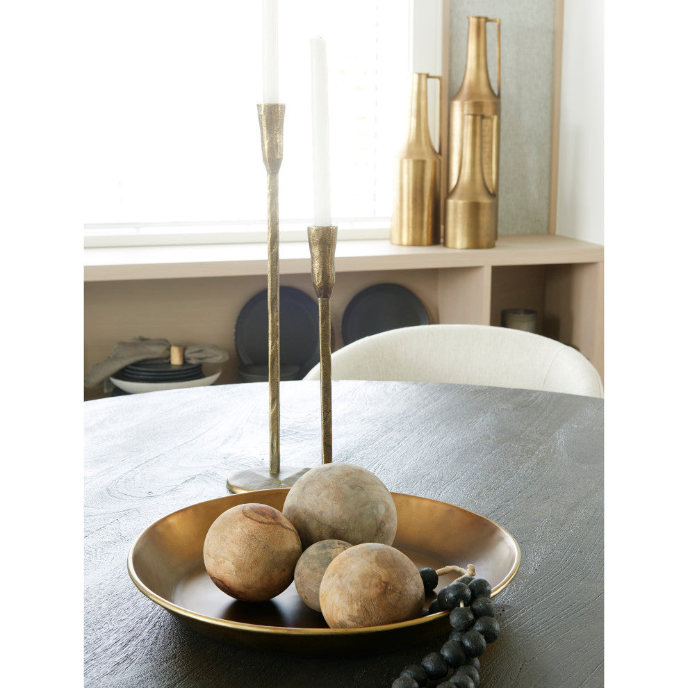 Eagan Gold Aluminium Tray, Small