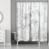 Soft Wildflowers 71x74 Shower Curtain