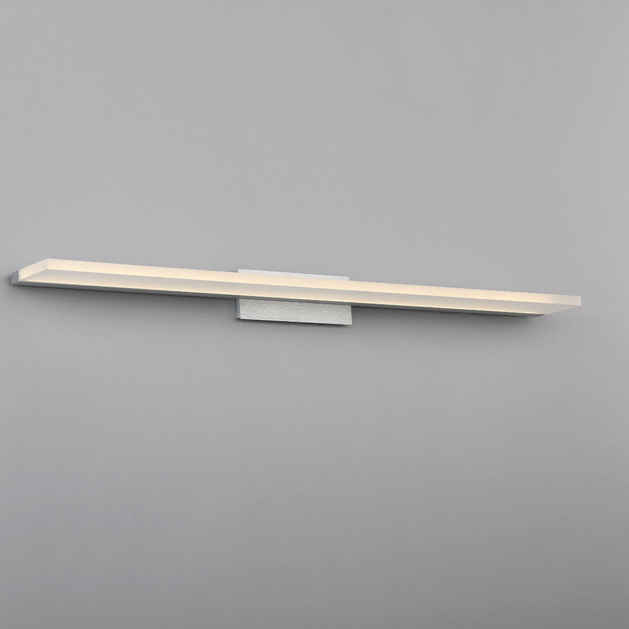 WAC Lighting Level 36"LED Bath Vanity & Wall Light in Brushed Aluminum