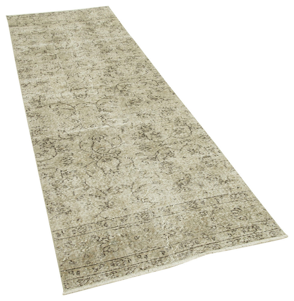 Rug N Carpet - Hand-knotted Turkish 2' 11" x 9' 7" Wool Kitchen Runner Rug