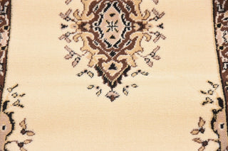 Unique Loom Ivory Washington Reza 2' 2 x 8' 2 Runner Rug