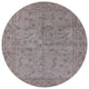 Ahgly Company Indoor Round Mid-Century Modern Area Rugs, 4' Round