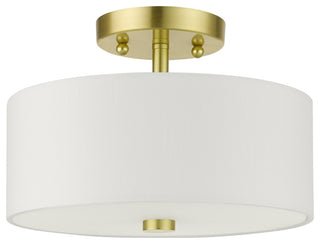 Satin Brass Timeless, Transitional, Versatile, Semi Flush