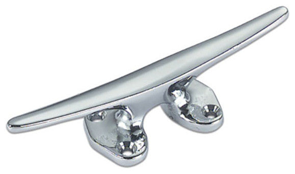 Nautical Cleat for Hooks, Draw Handles, Hardware (Solid Brass, 2 Finishes), Poli