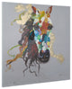 Horse Of An Abstract Color Art