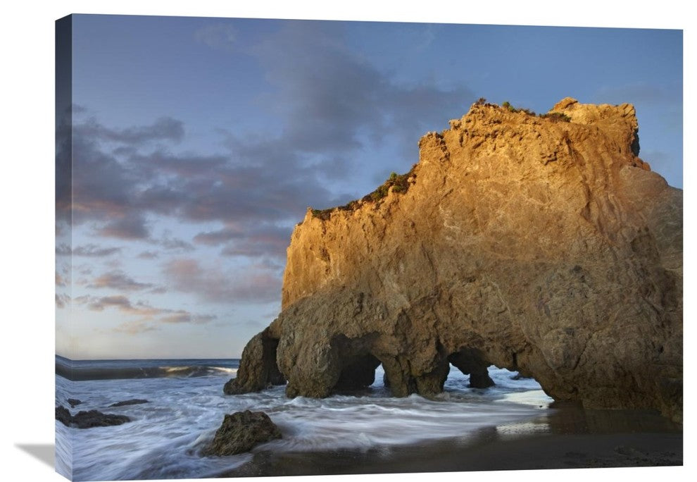 "Natural Bridge On El Matador State Beach, California" Artwork, 32" x 24"
