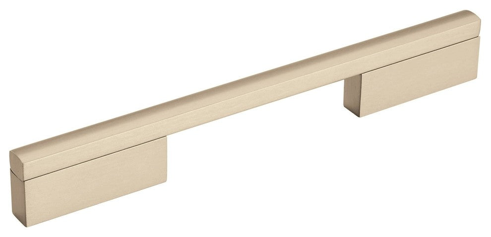 Separa 6-5/16" Center-to-Center Silver Champagne Cabinet Pull