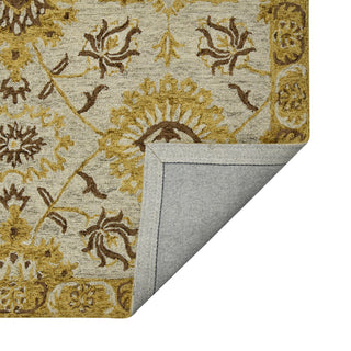 Amer Rugs Romania Newburg ROM-3 Gold Hand-hooked - 9' X 13' Rectangle Area Rug