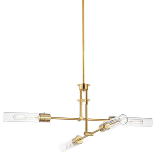 Maxim 26374CL Equilibrium 4 Light 36"W Multi Light Pendant / - Black