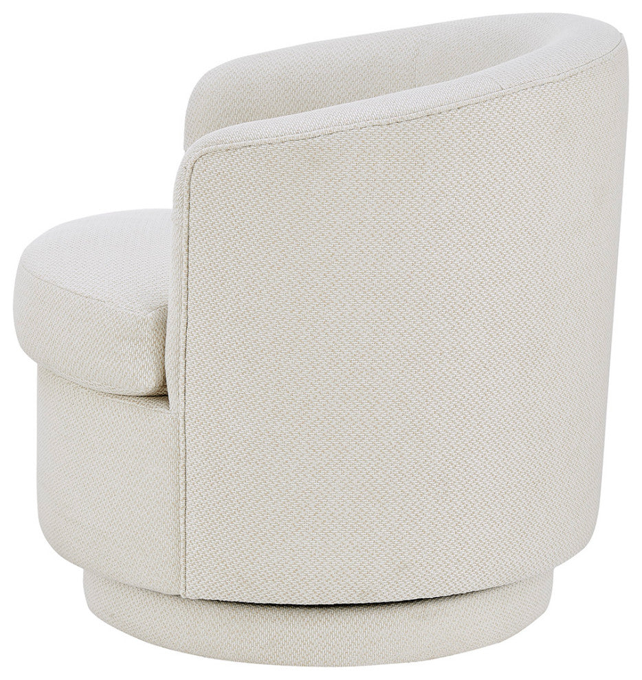 Rachel Fabric Swivel Accent Arm Chair