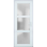 Exterior Prehungdoor Manux 8552 White Silk