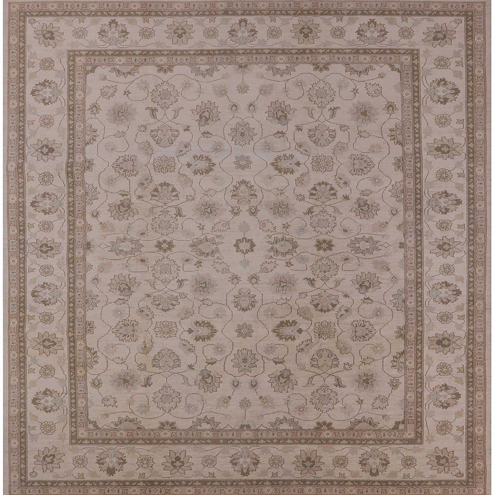 Ahgly Company Indoor Square Mid-Century Modern Area Rugs, 8' Square